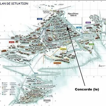 Apartman Concorde Moontain - Face Aux Pistes - Alpe d'Huez